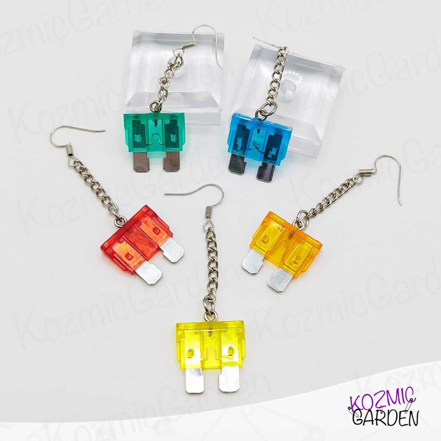 Electrifying Real Fuse Earrings | Quirky and Colorful Jewelry