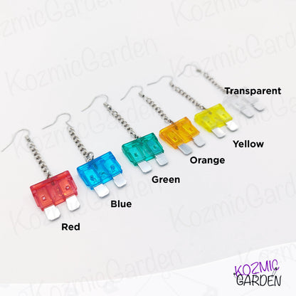 Electrifying Real Fuse Earrings | Quirky and Colorful Jewelry