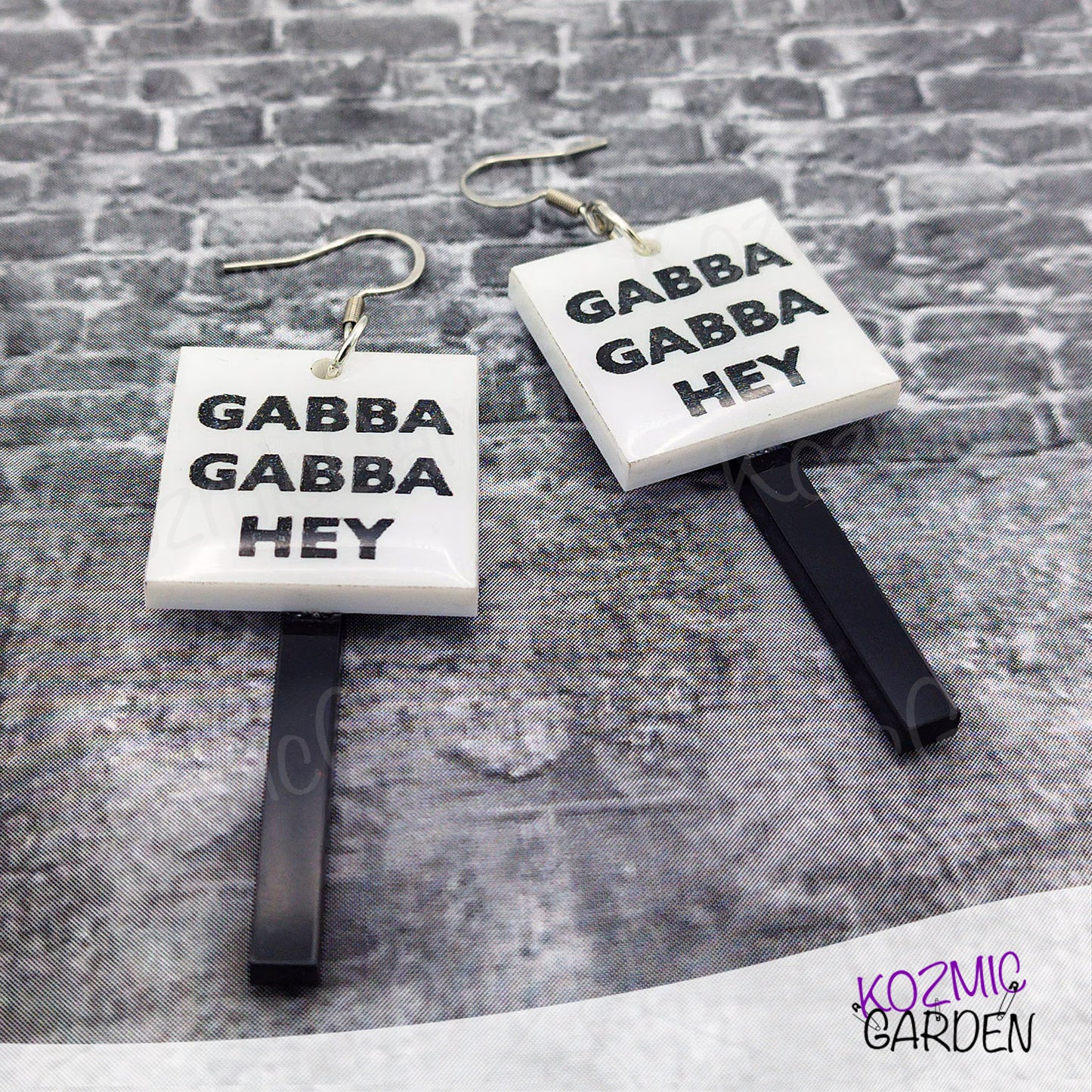 GABBA GABBA HEY EARRINGS | We accept you as one of us!