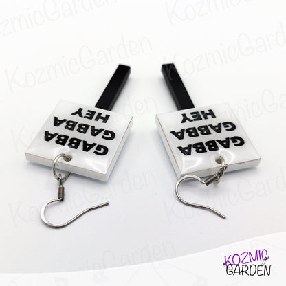 GABBA GABBA HEY EARRINGS | We accept you as one of us!