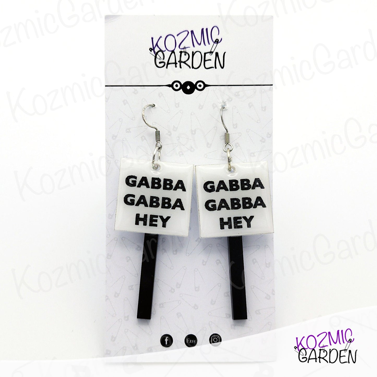 GABBA GABBA HEY EARRINGS | We accept you as one of us!