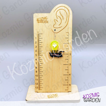 Ghostbusters Trap Earrings – Acrylic Ghost Trap Pendant