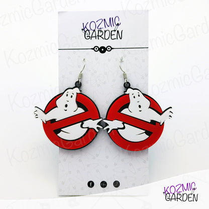 GHOSTBUSTERS EARRINGS | Who are you gonna call?