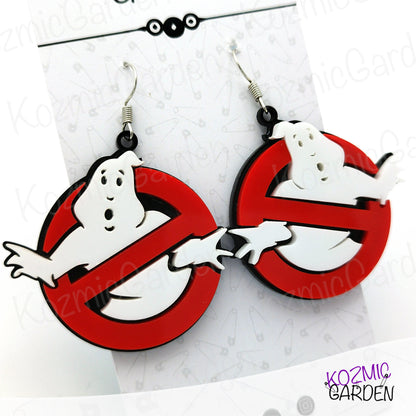 GHOSTBUSTERS EARRINGS | Who are you gonna call?