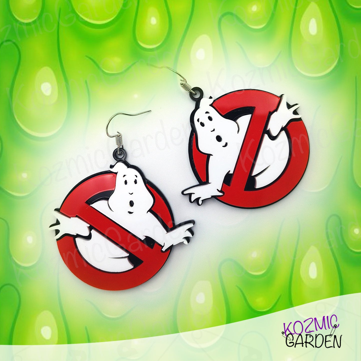 GHOSTBUSTERS EARRINGS | Who are you gonna call?