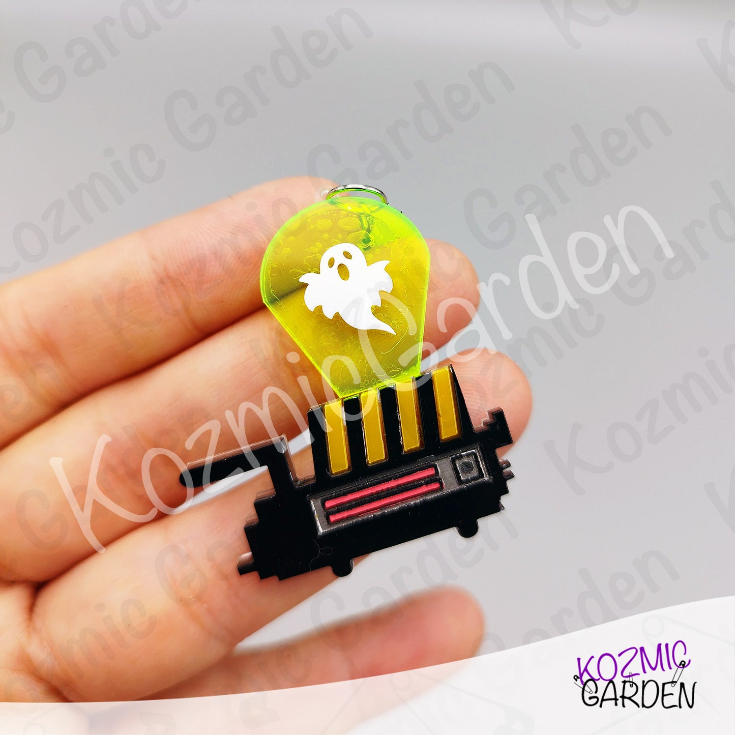 Ghostbusters Trap Earrings – Acrylic Ghost Trap Pendant