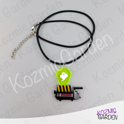 Ghostbusters Trap Earrings – Acrylic Ghost Trap Pendant
