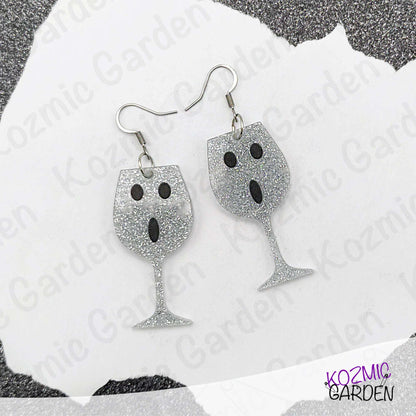 Enchanting Goblet Ghost Earrings