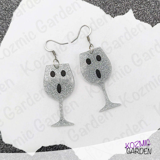 Enchanting Goblet Ghost Earrings