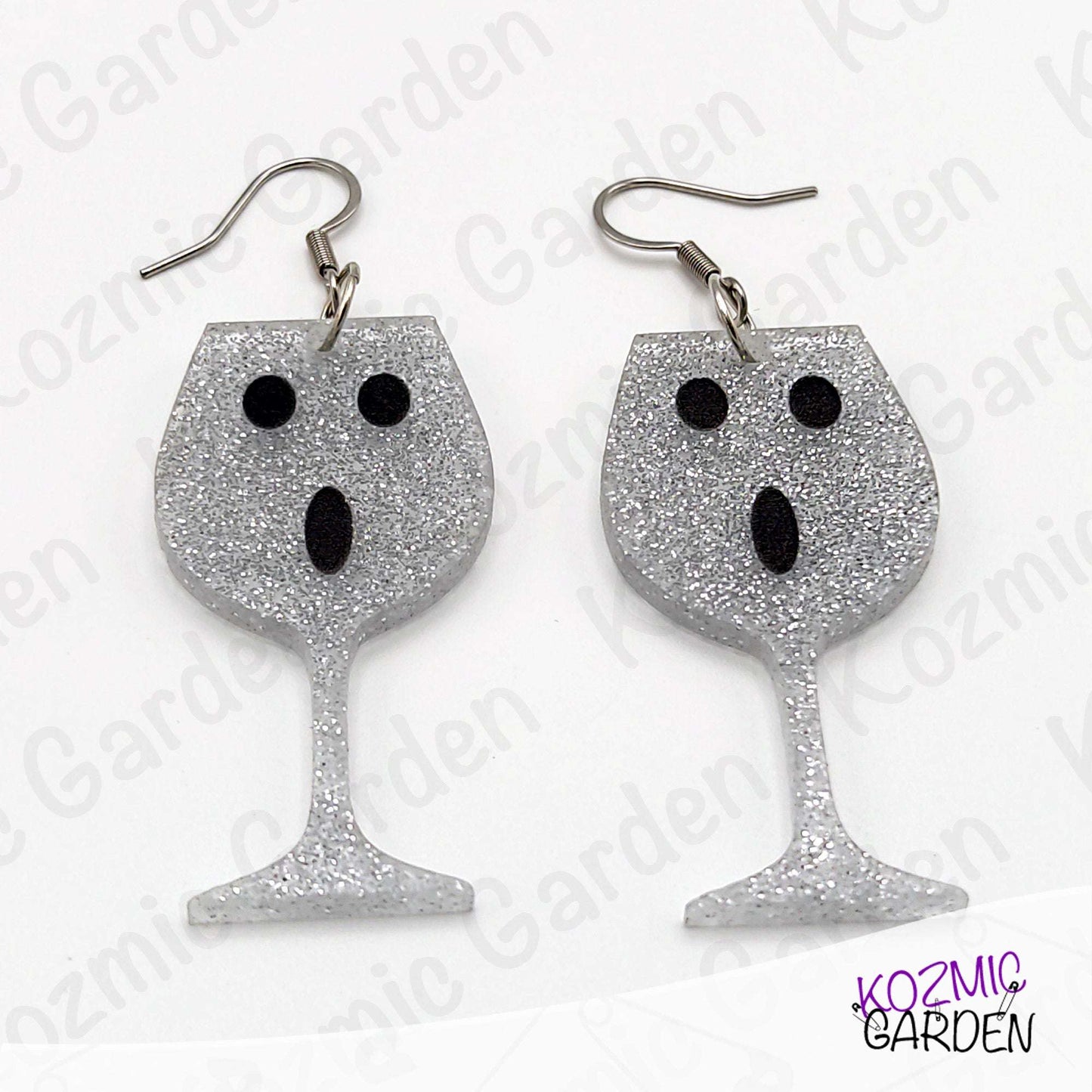 Enchanting Goblet Ghost Earrings