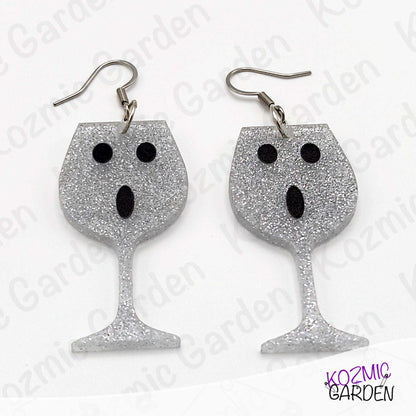 Enchanting Goblet Ghost Earrings