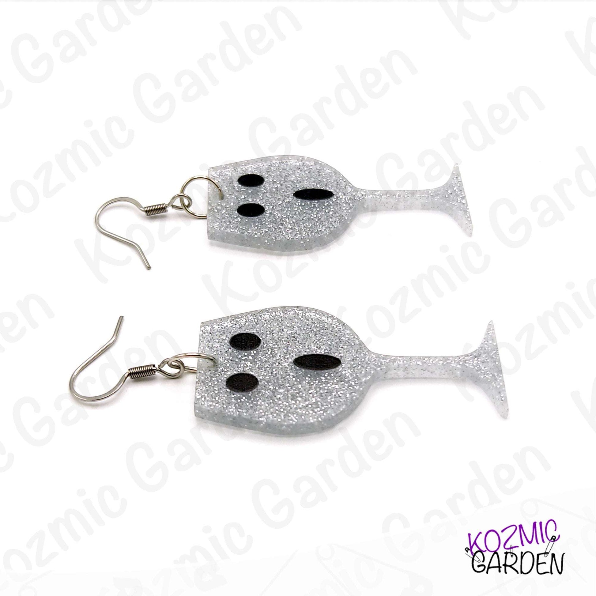 Enchanting Goblet Ghost Earrings