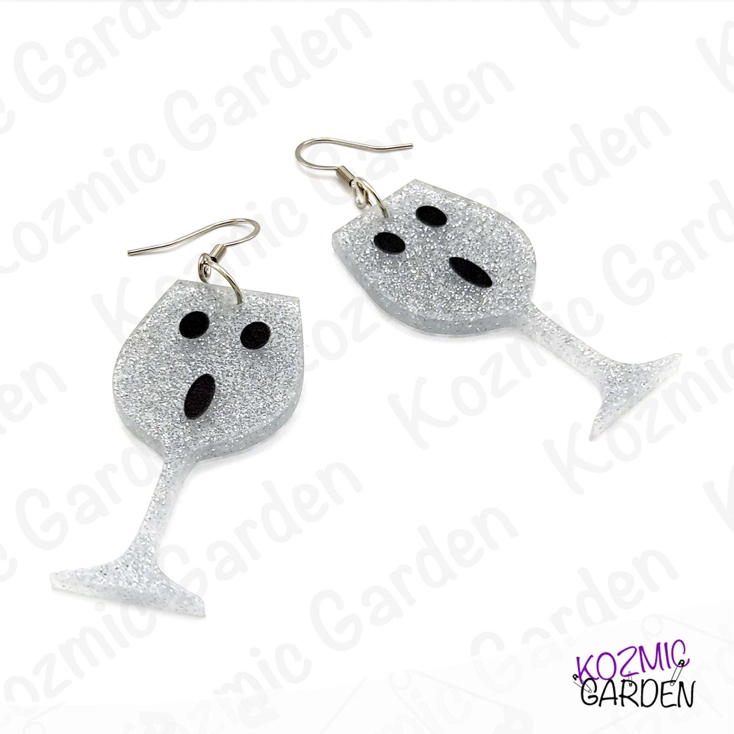 Enchanting Goblet Ghost Earrings