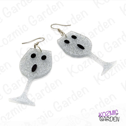 Enchanting Goblet Ghost Earrings