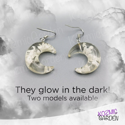 CLOUDY MOON EARRINGS | Shine Bright!