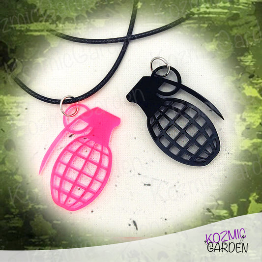 HAND GRENADE PENDANT | Explode onto the Scene!