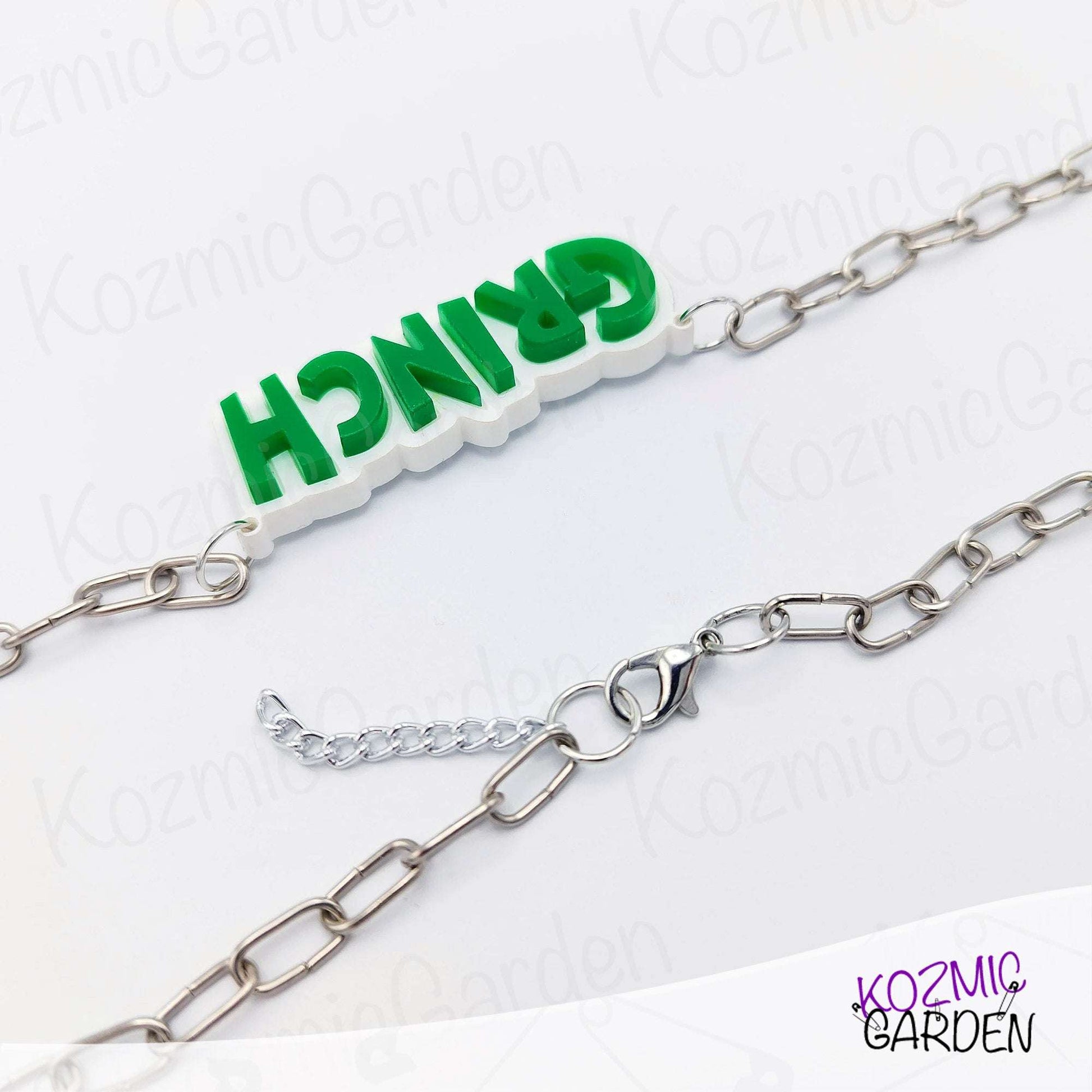 PUNK GRINCH NECKLACE | Are you the Grinch that stole Christmas?