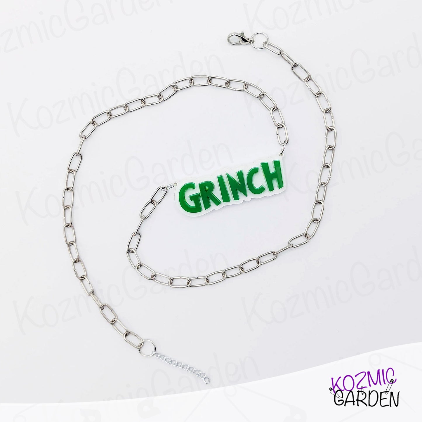 PUNK GRINCH NECKLACE | Are you the Grinch that stole Christmas?