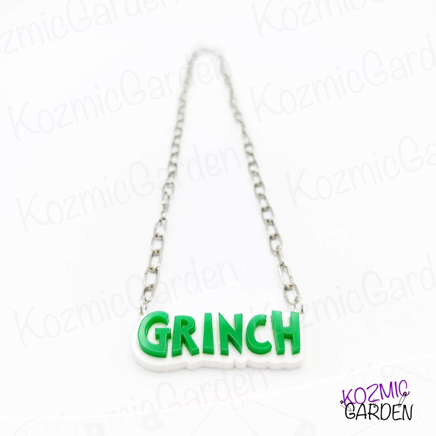 PUNK GRINCH NECKLACE | Are you the Grinch that stole Christmas?