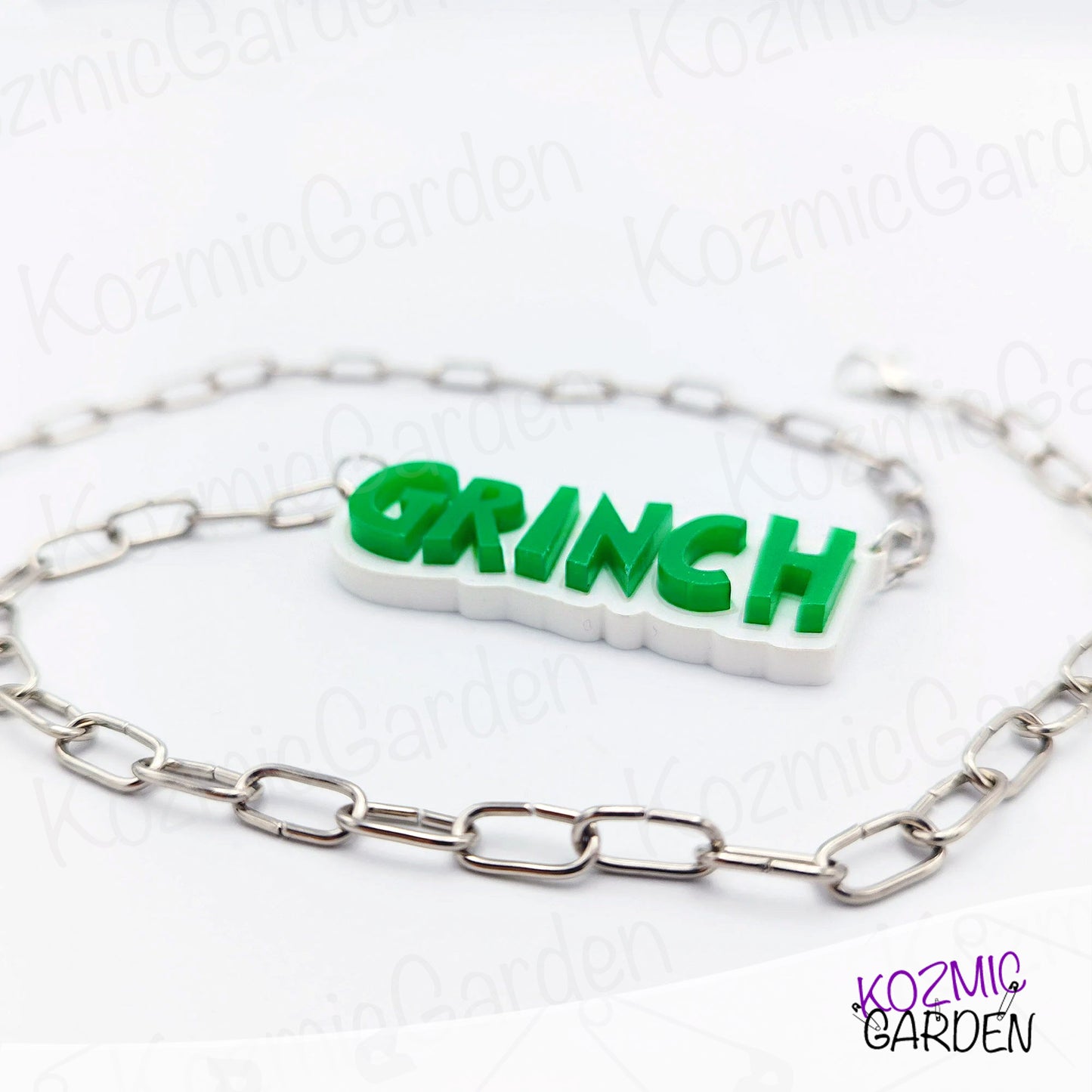 PUNK GRINCH NECKLACE | Are you the Grinch that stole Christmas?