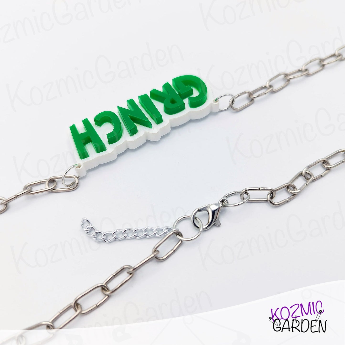 PUNK GRINCH NECKLACE | Are you the Grinch that stole Christmas?