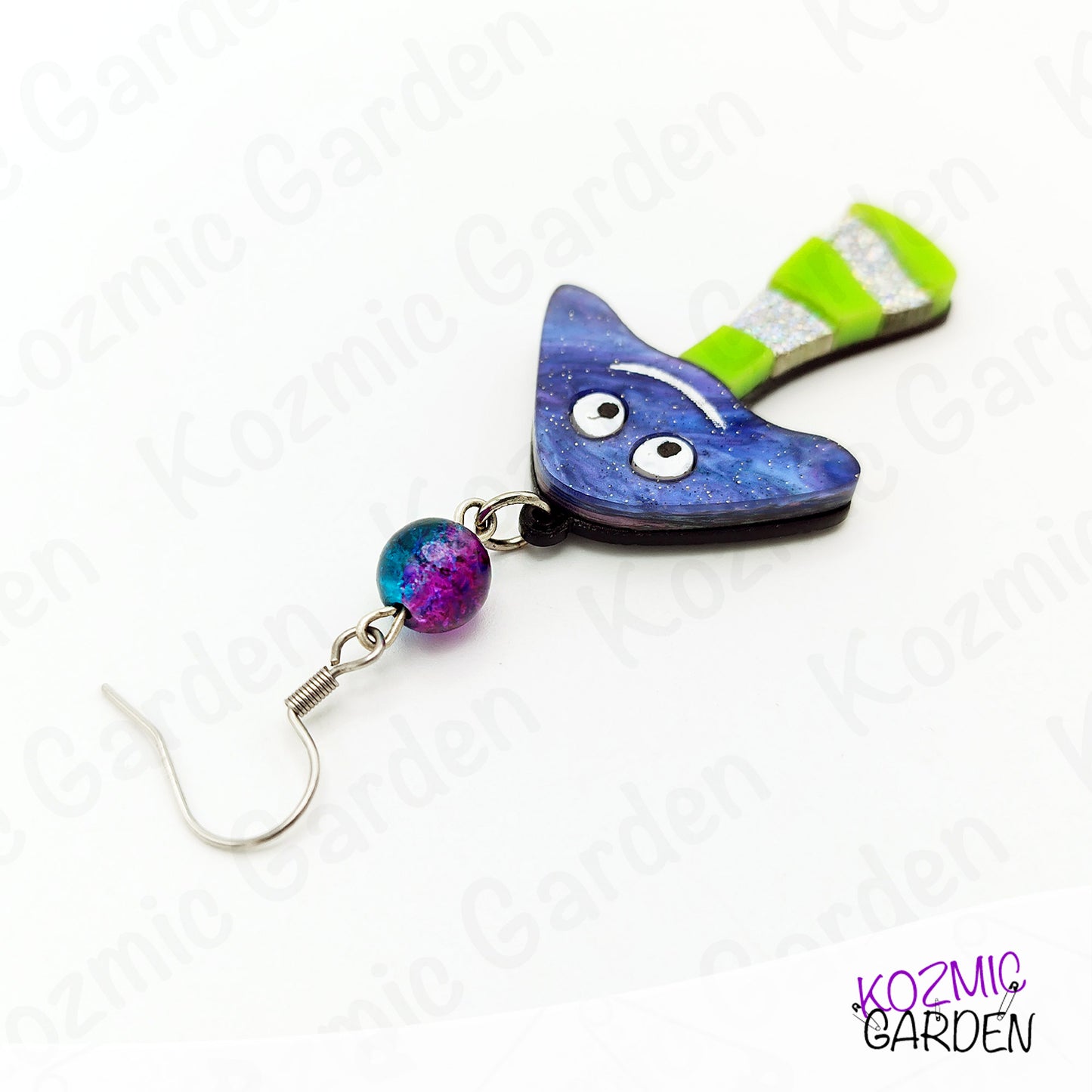 Happy Mushroom Earrings | Fantasy Mushrooms with Eyes & Smile