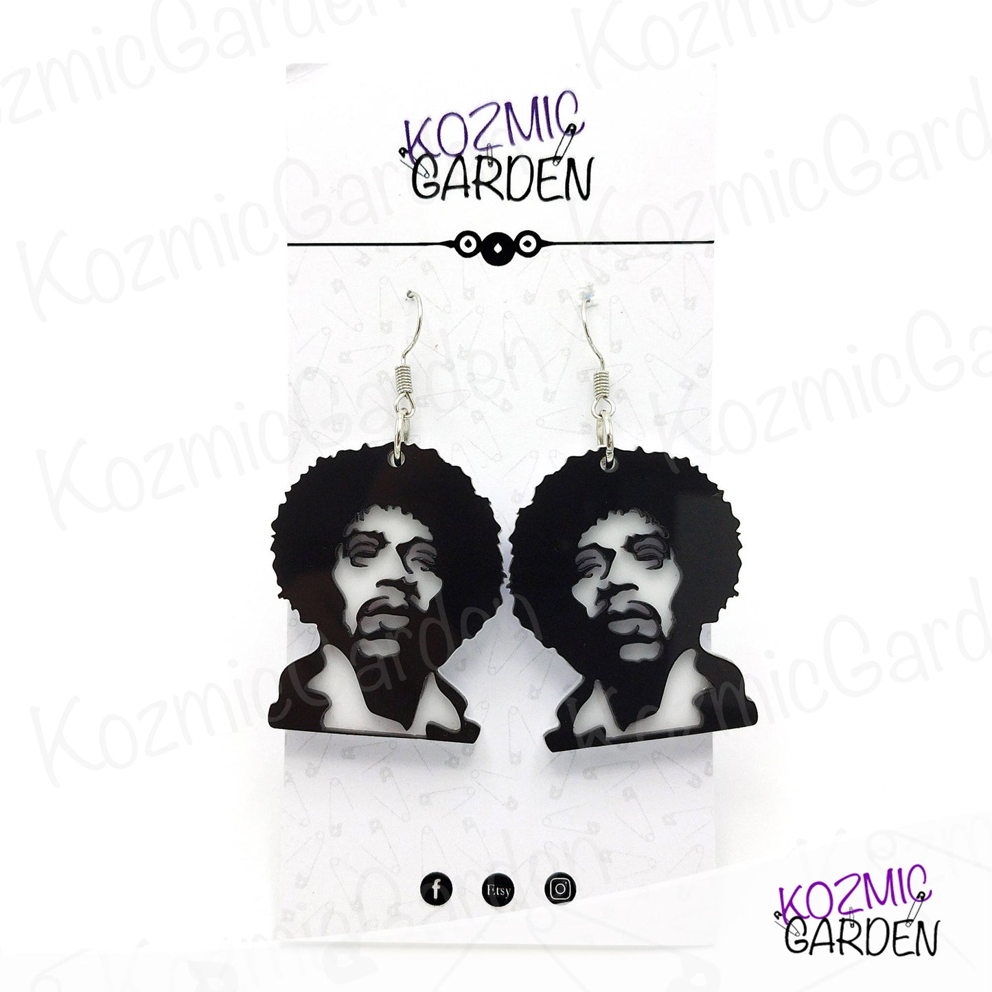 JIMI HENDRIX EARRINGS | Music doesn't lie!