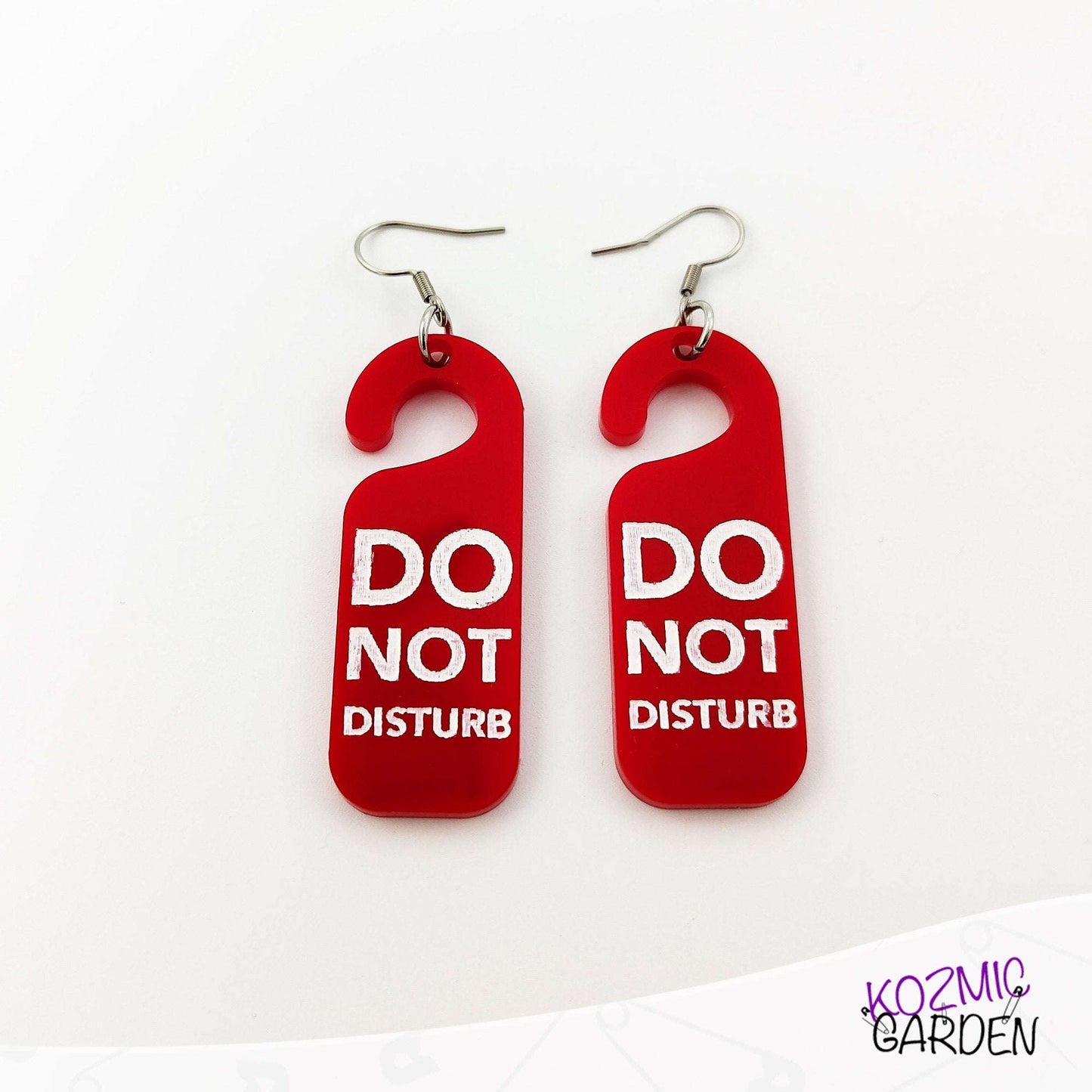 DO NOT DISTURB EARRINGS | Anti-social Style!