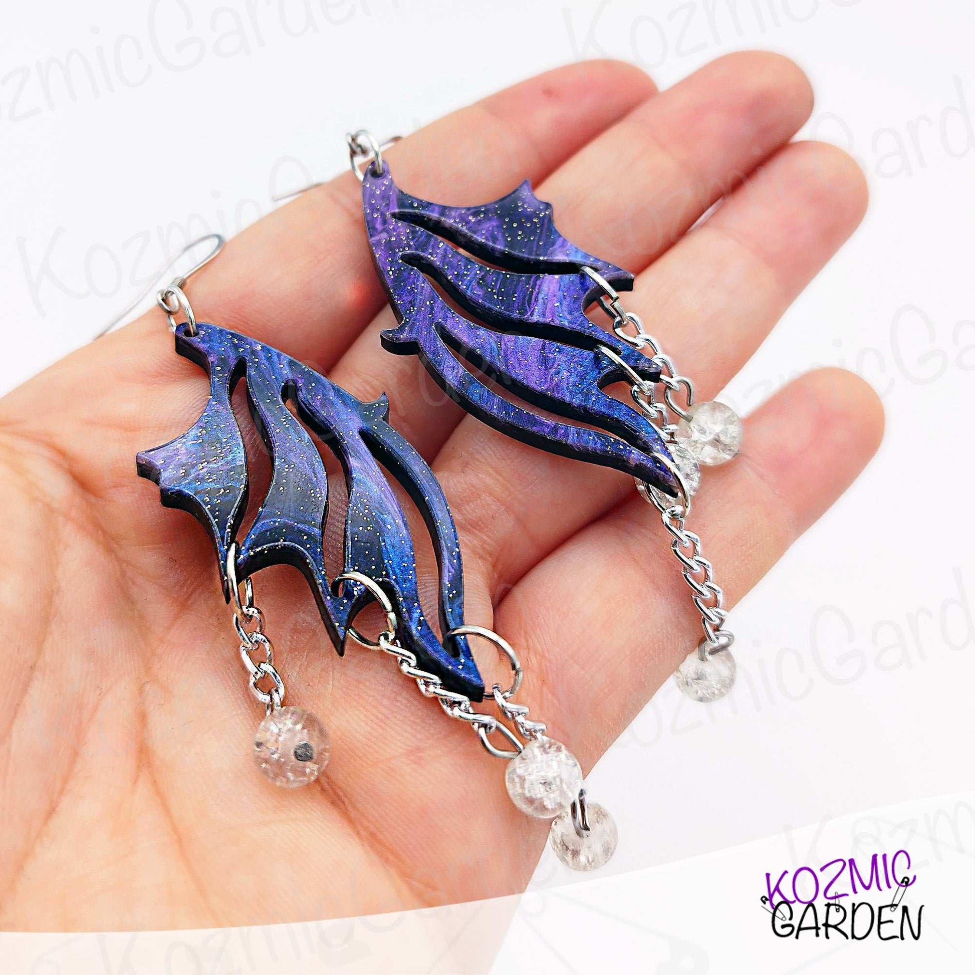 Fairy Wing Earrings – Be the Queen of Fairies with these!