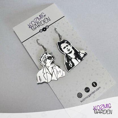 Doc and Marty McFly Earrings | Great Scott! Let's get Back To the Future!