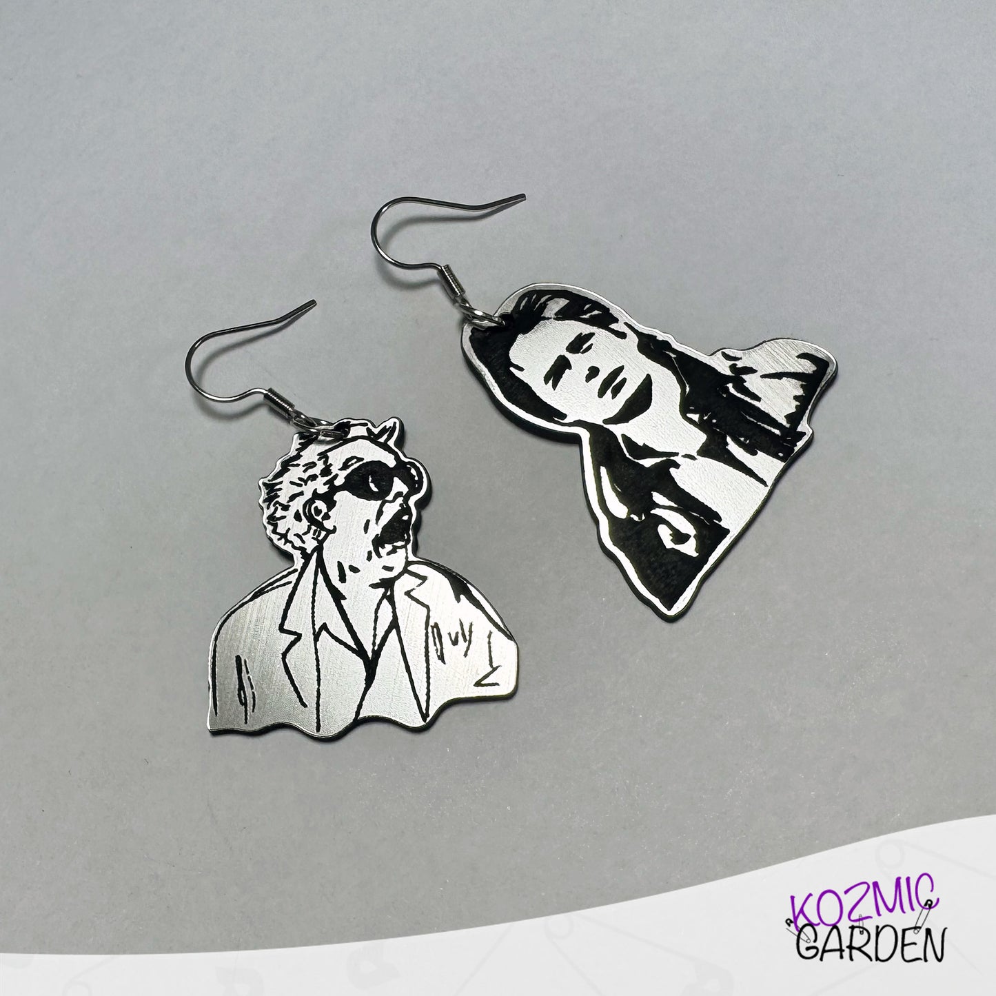 Doc and Marty McFly Earrings | Great Scott! Let's get Back To the Future!