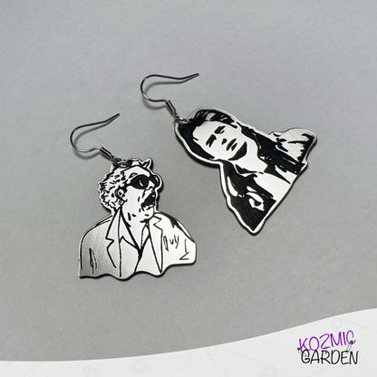 Doc and Marty McFly Earrings | Great Scott! Let's get Back To the Future!