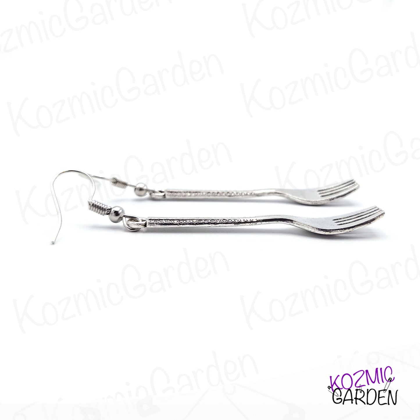 FORK EARRINGS | Always be ready to eat!