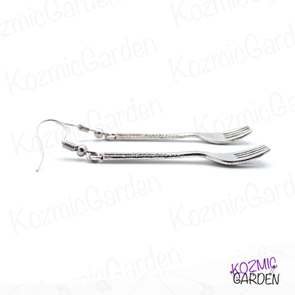 FORK EARRINGS | Always be ready to eat!