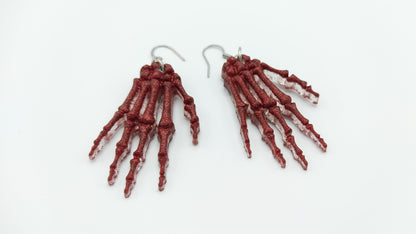 Skeleton Hands Earrings - Kozmic Garden