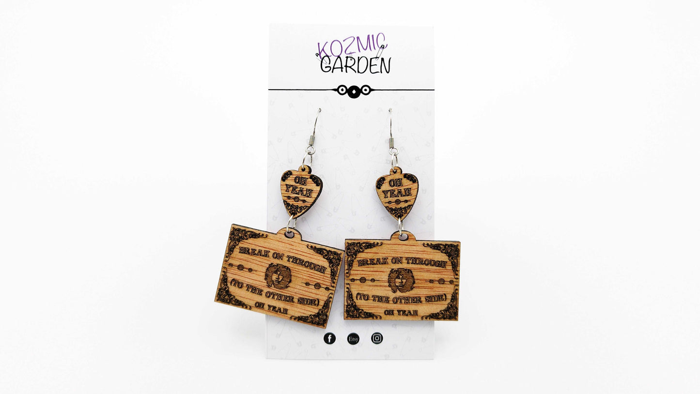 JIM MORRISON Ouija Board Earrings - Kozmic Garden