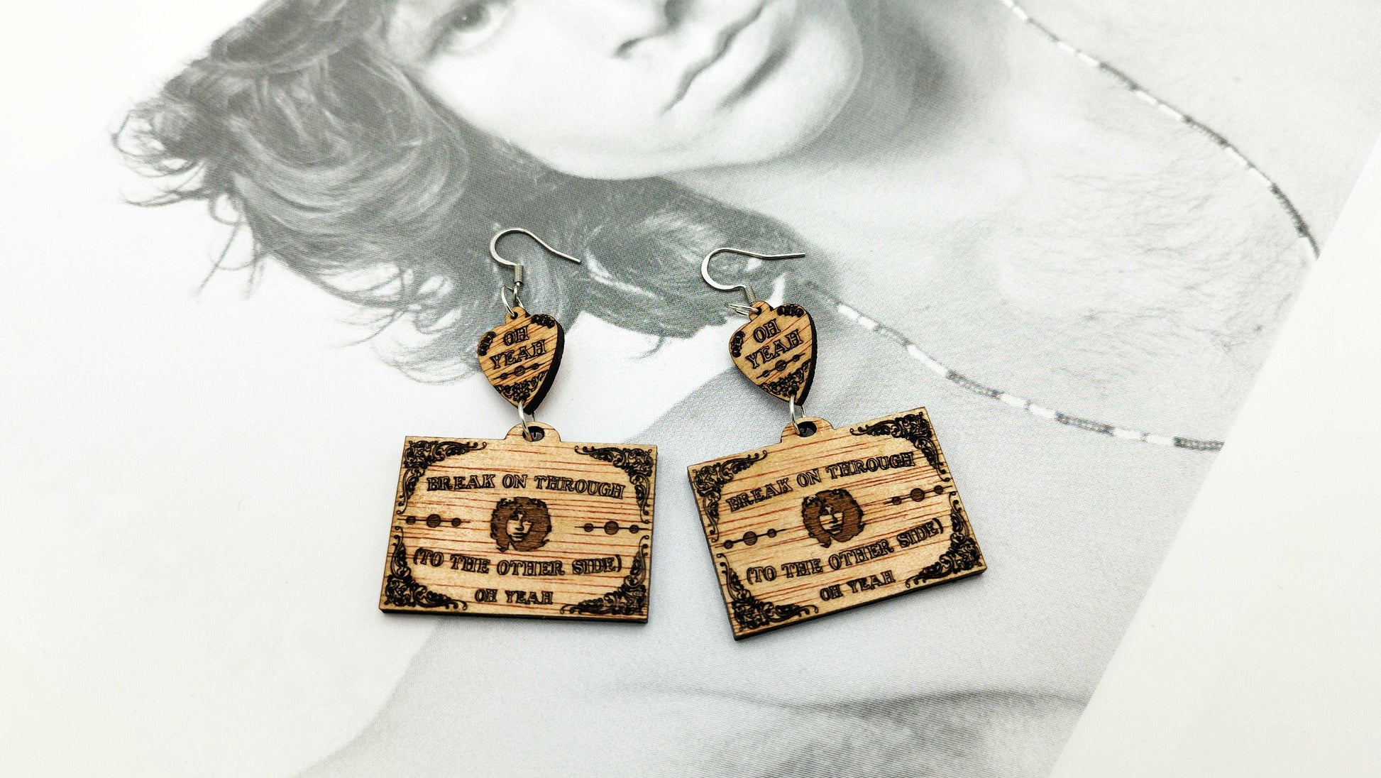 JIM MORRISON Ouija Board Earrings - Kozmic Garden