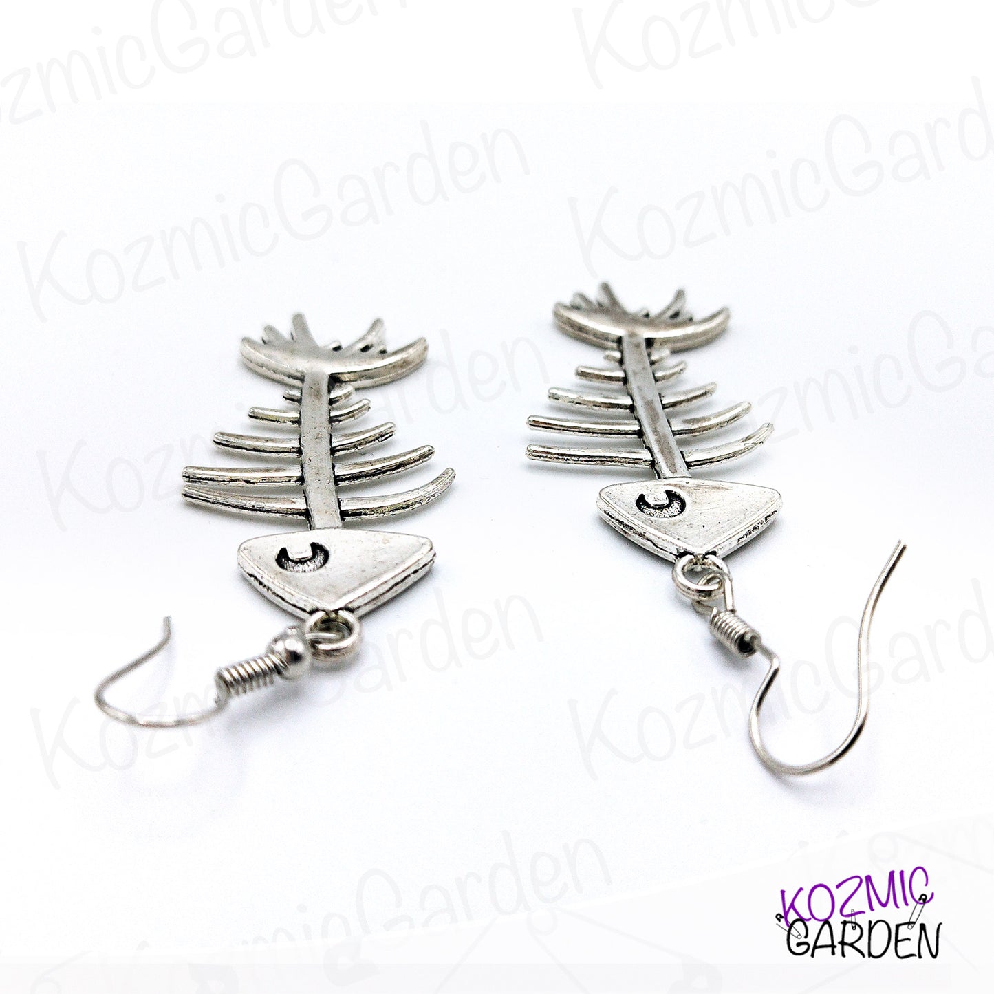 FISH BONE EARRINGS | Adopt a Sardine!