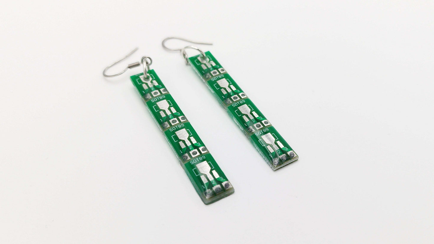 MICROCHIP EARRINGS - Kozmic Garden