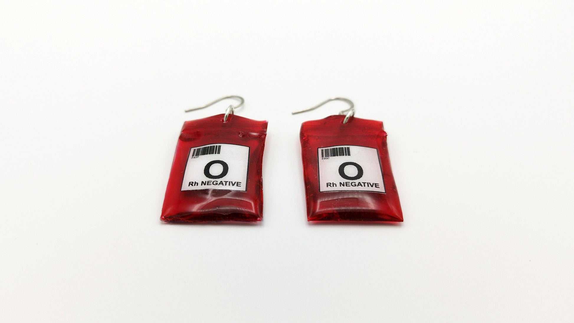 BLOOD BAG EARRINGS - Kozmic Garden