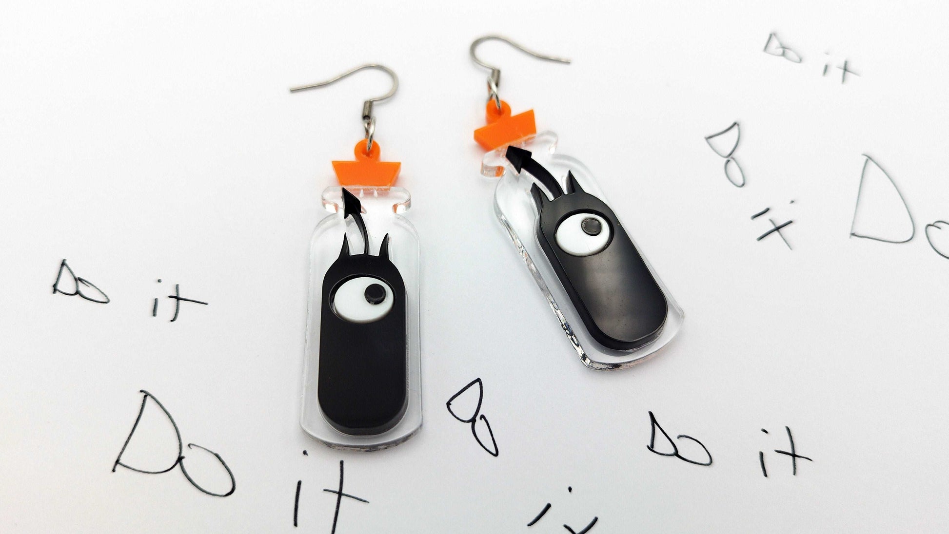 LUCI IN A BOTTLE EARRINGS | DISENCHANTMENT - Kozmic Garden