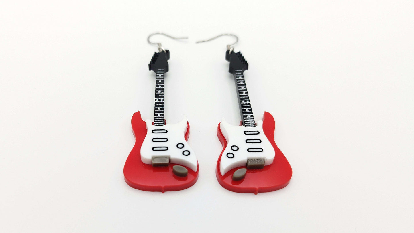 ELECTRIC GUITAR EARRINGS - Kozmic Garden