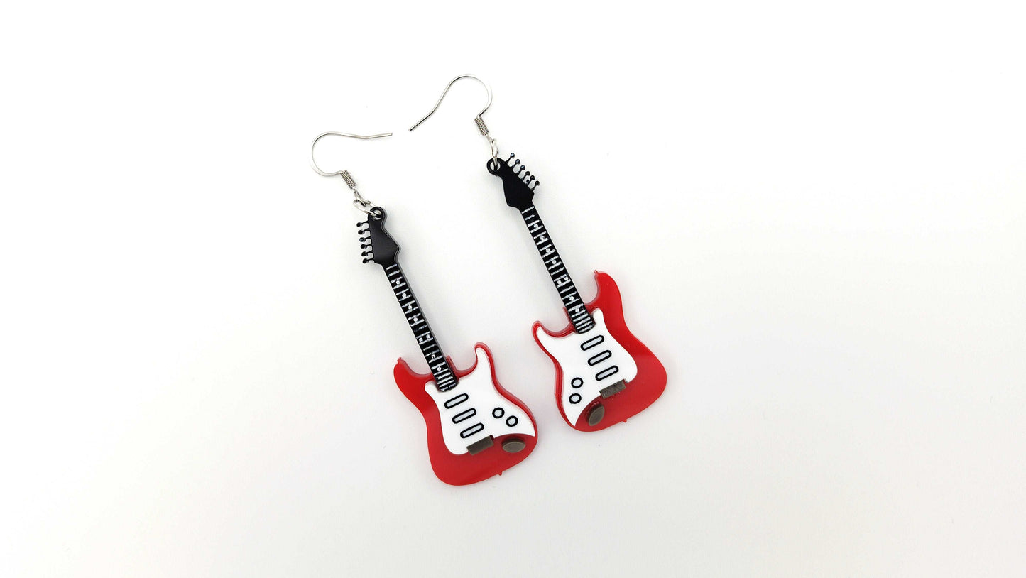 ELECTRIC GUITAR EARRINGS - Kozmic Garden