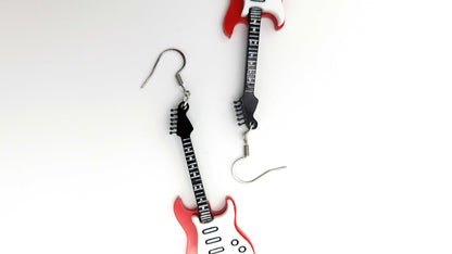 ELECTRIC GUITAR EARRINGS - Kozmic Garden