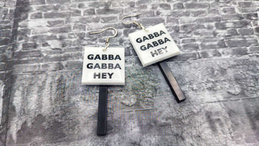 GABBA GABBA HEY EARRINGS - Kozmic Garden
