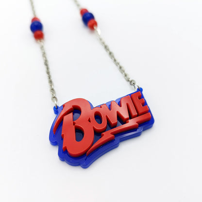 DAVID BOWIE LOGO-INSPIRED NECKLACE - Kozmic Garden