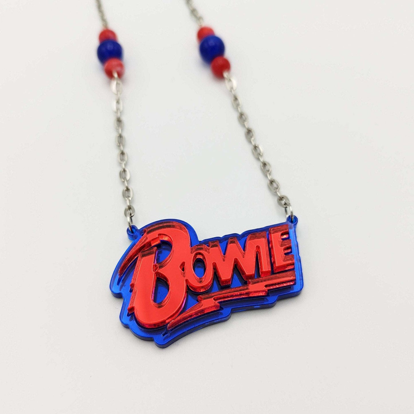 DAVID BOWIE LOGO-INSPIRED NECKLACE - Kozmic Garden