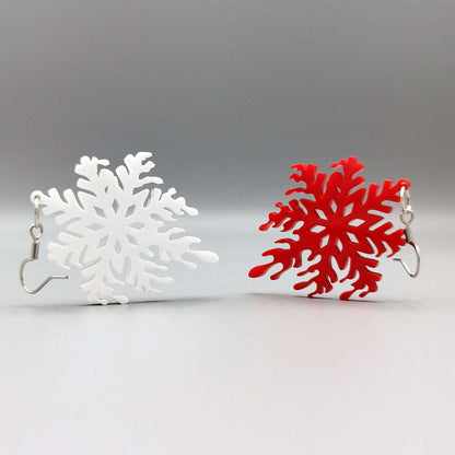 Melting Snowflakes Earrings - Kozmic Garden