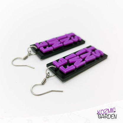 FEMINIST EARRINGS - Wear Your Values Loud and Proud!