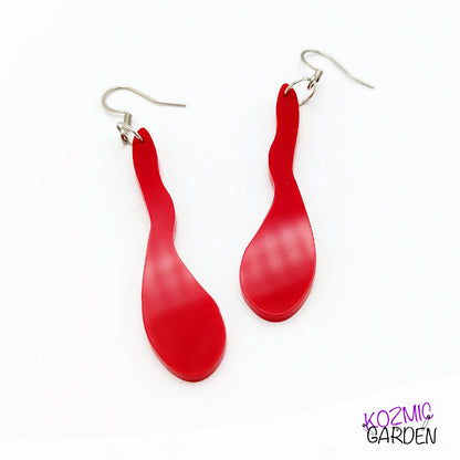 Blood Drop Earrings | For thirsty Creatures!